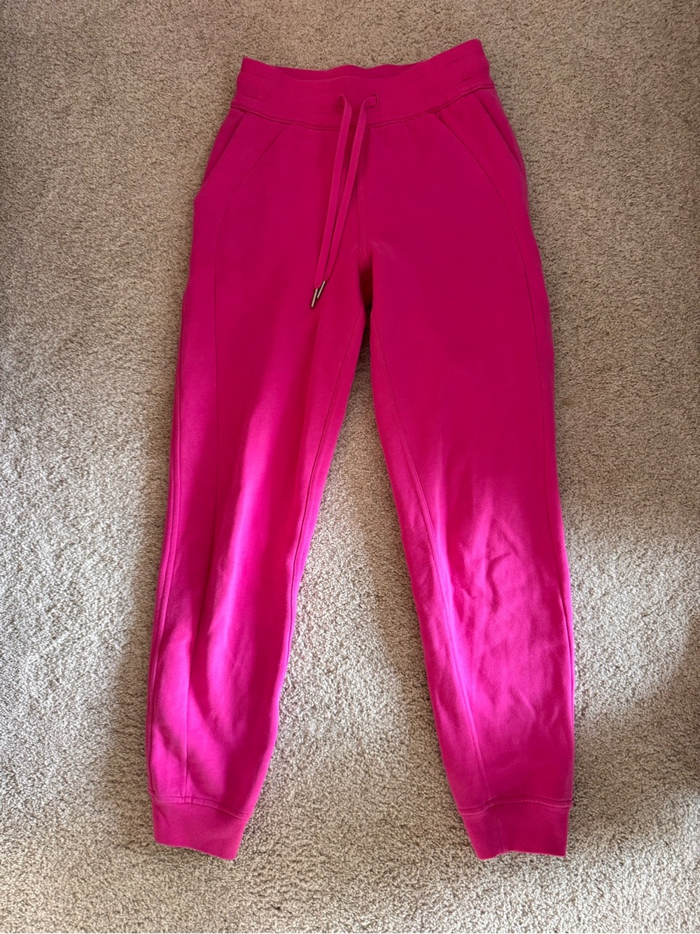 lululemon athletica Hot Pink Jogger Sweatpants
